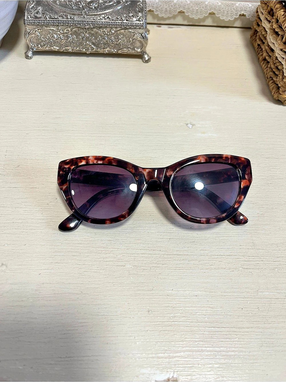 &Other Stories, Tortoiseshell Sunglasses in Brown & Black Like New